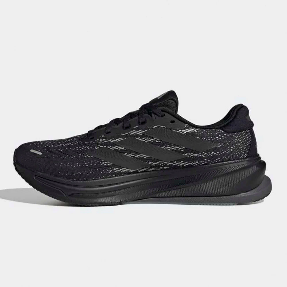 Adidas Men's Supernova Rise 2 Black Black Silver Metallic JQ7707 - Image 2