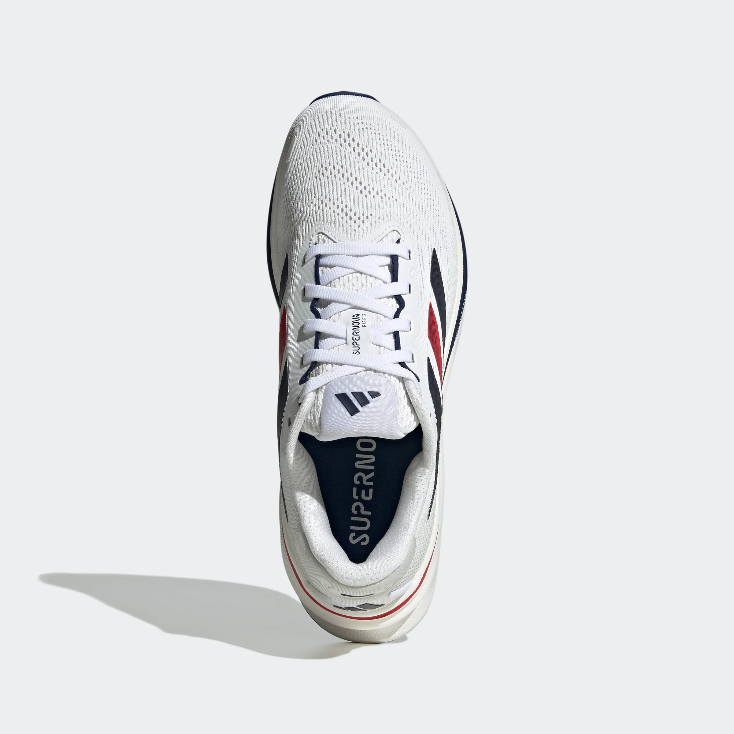 Adidas Women's Supernova Rise 2 White Dark Blue Pure Ruby JQ0524 - Image 5