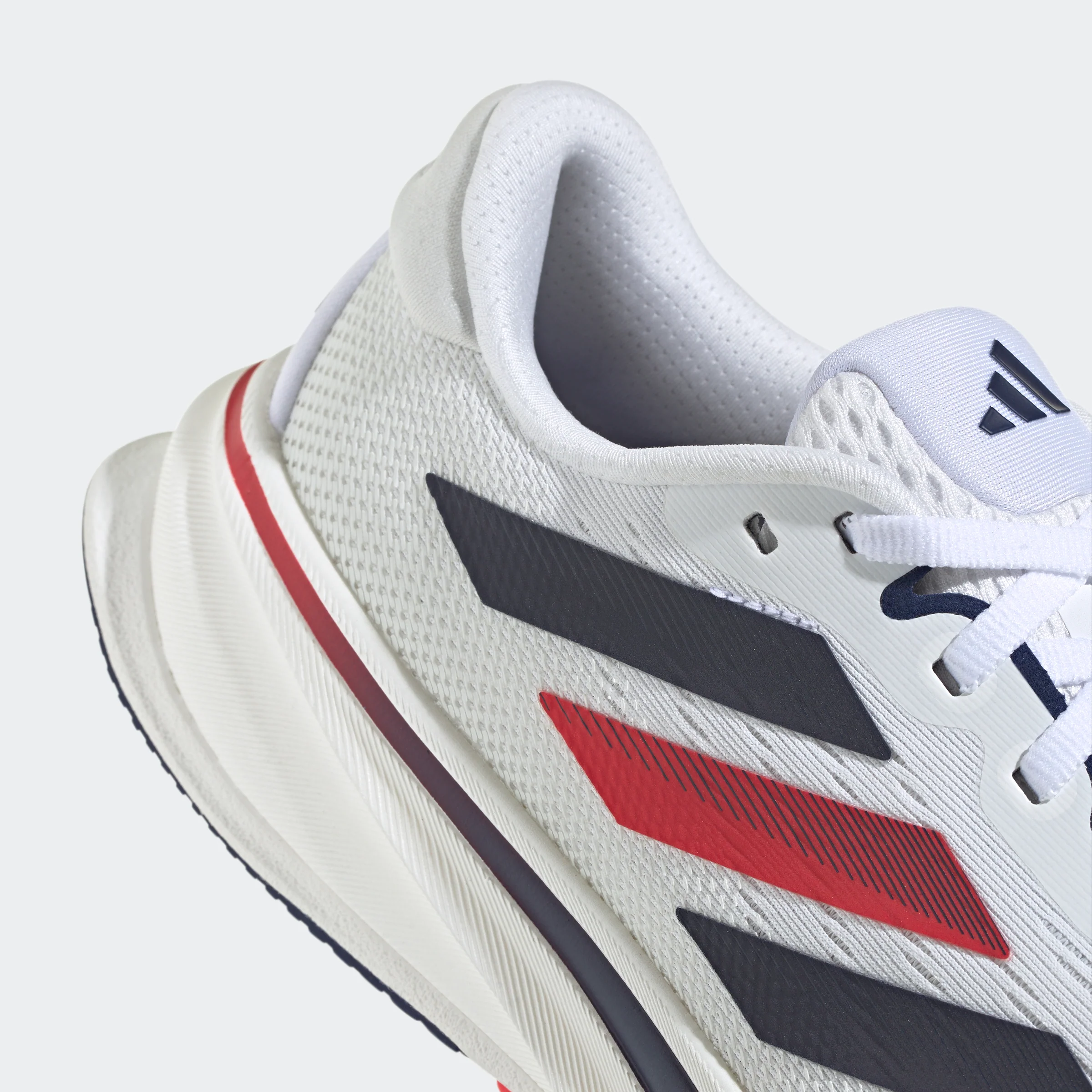 Adidas Women's Supernova Rise 2 White Dark Blue Pure Ruby JQ0524 - Image 7