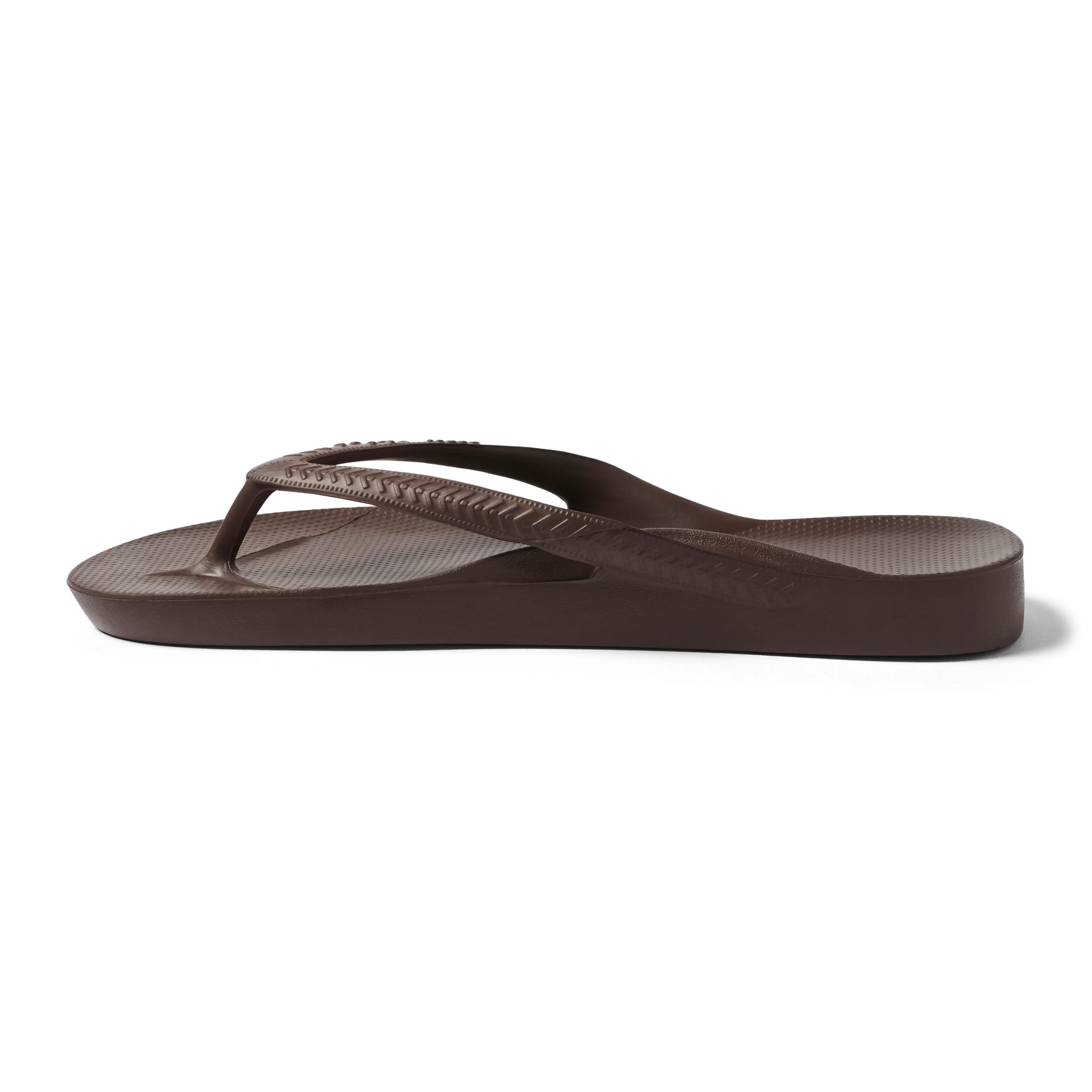 Archies Arch Support Flip Flops Brown - Image 3