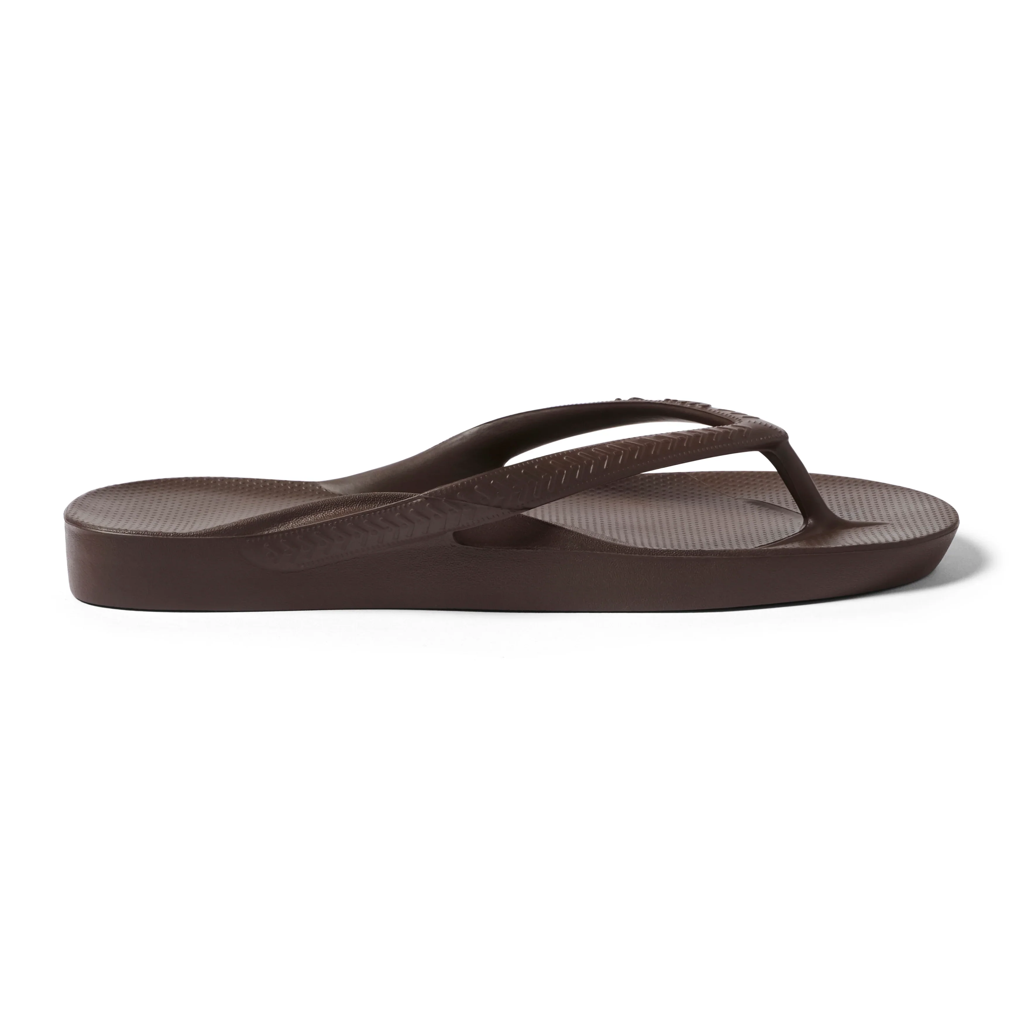 Archies Arch Support Flip Flops Brown - Image 4