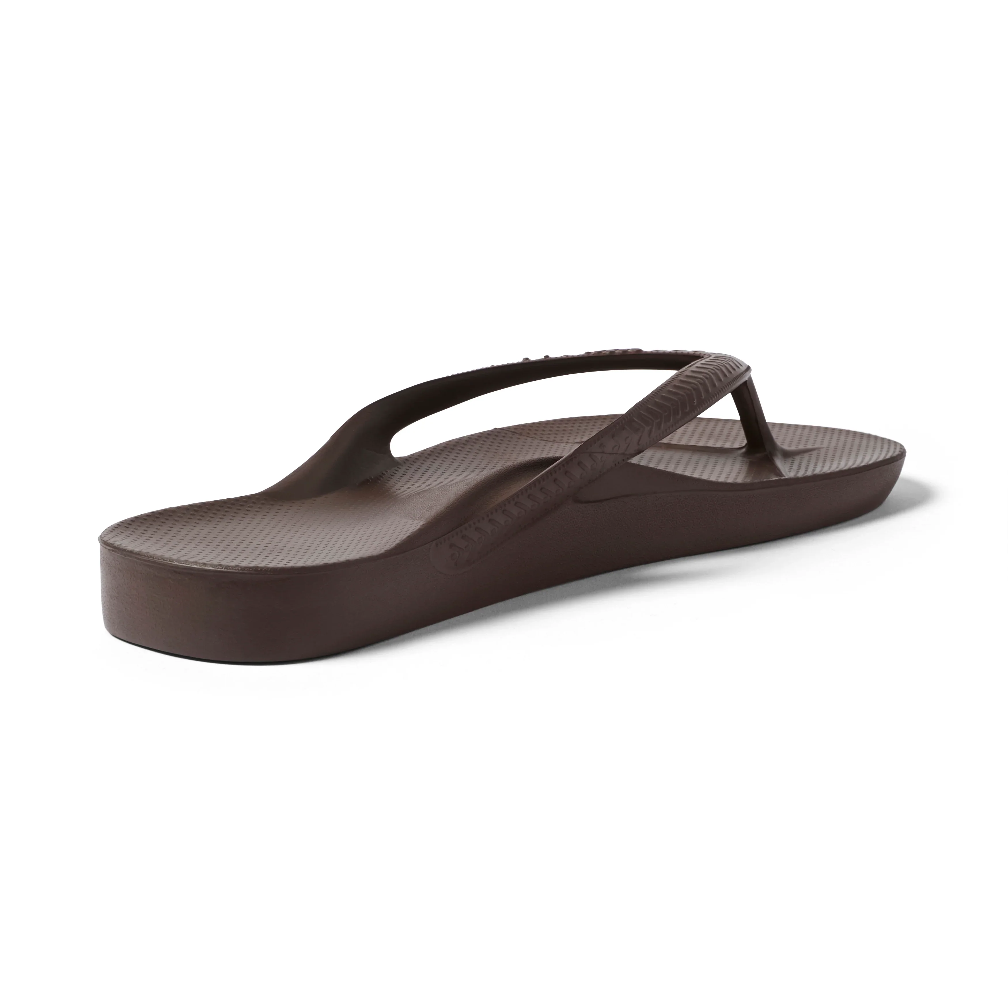 Archies Arch Support Flip Flops Brown - Image 5
