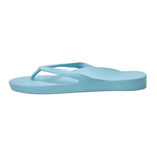 Archie's Support Flip Flops Sky Blue - Image 5