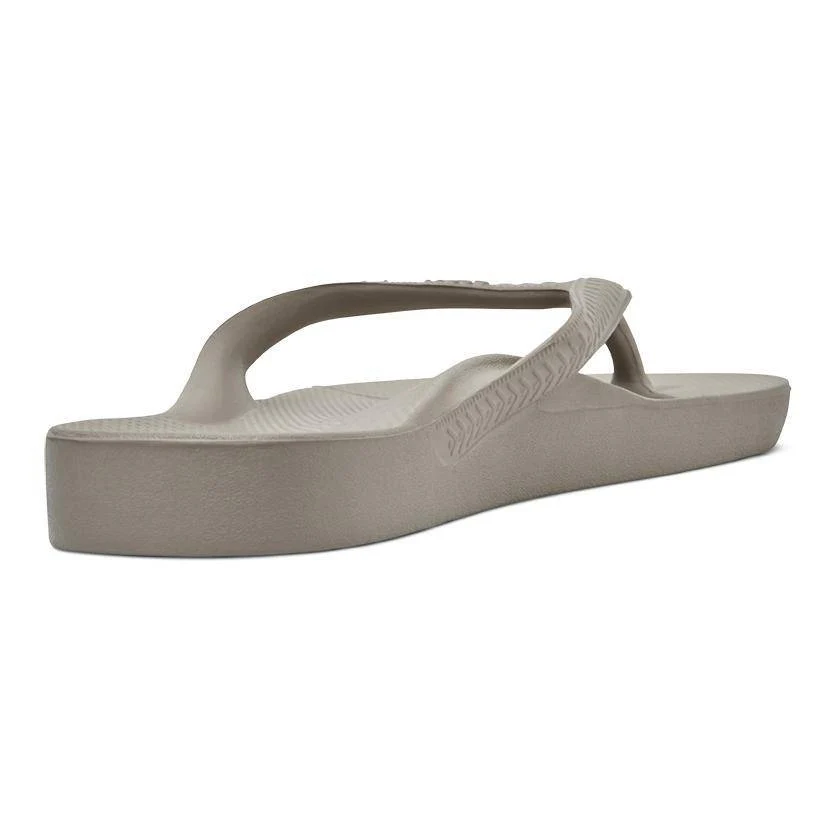 Archie's Support Flip Flops Taupe - Image 4