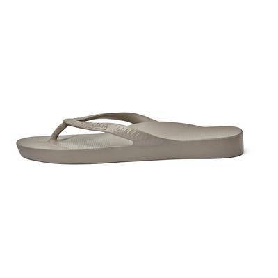 Archie's Support Flip Flops Taupe - Image 6