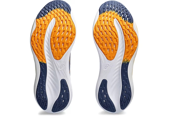 ASICS Men’s Gel Nimbus 26 Sheet Rock Thunder Blue - Image 8