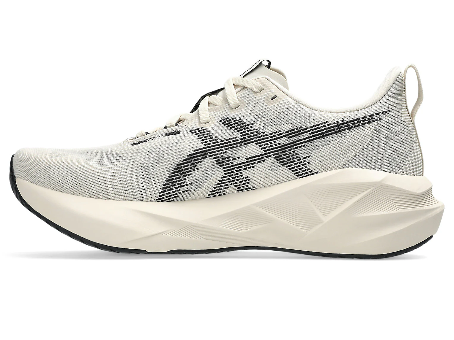 Asics Men's Novablast 5 Oatmeal Black - Image 3