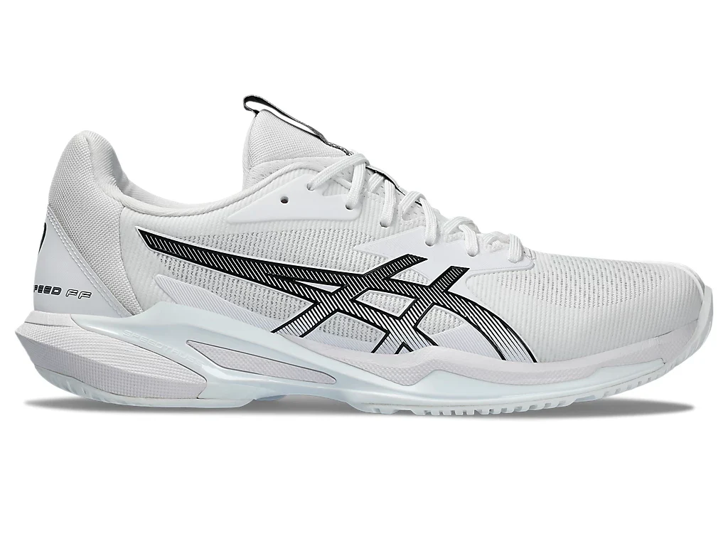 Asics Men's Solution Speed FF 3 White Black - Image 2