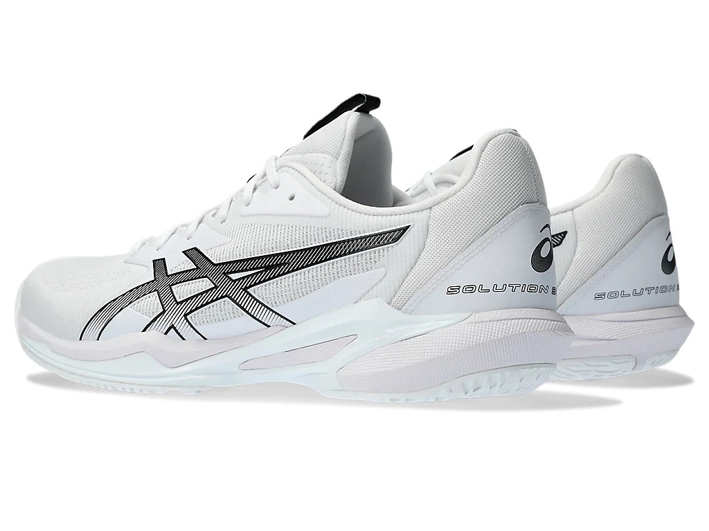 Asics Men's Solution Speed FF 3 White Black - Image 3