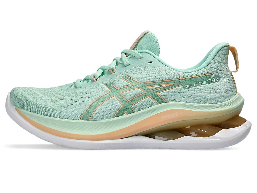 ASICS Women’s Gel Kinsei Max Mint Tint Apricot Crush - Image 3