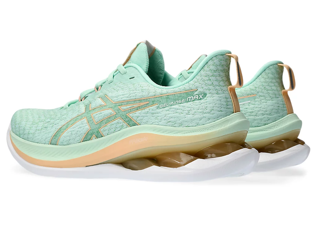 ASICS Women’s Gel Kinsei Max Mint Tint Apricot Crush - Image 4