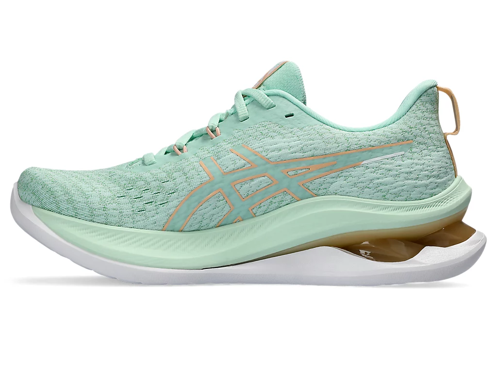 ASICS Women’s Gel Kinsei Max Mint Tint Apricot Crush - Image 6