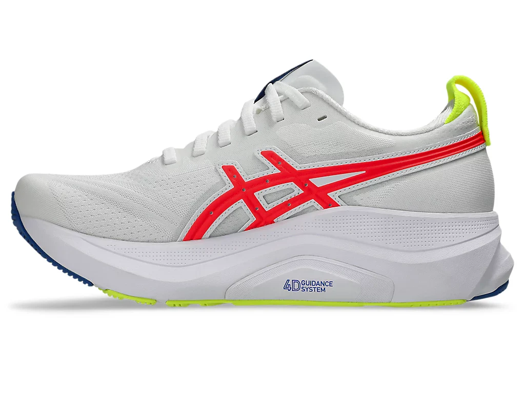 Asics Women's Gel-Kayano 32 ATC White Flash Coral - Image 4