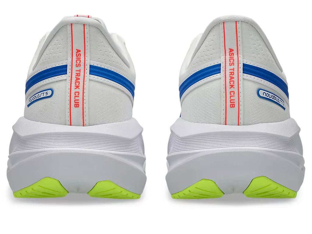 Asics Women's Novablast 5 ATC White Tuna Blue - Image 6