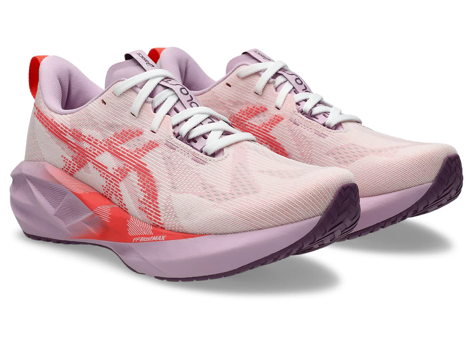 Asics Women's Novablast 5 White Coral Reef