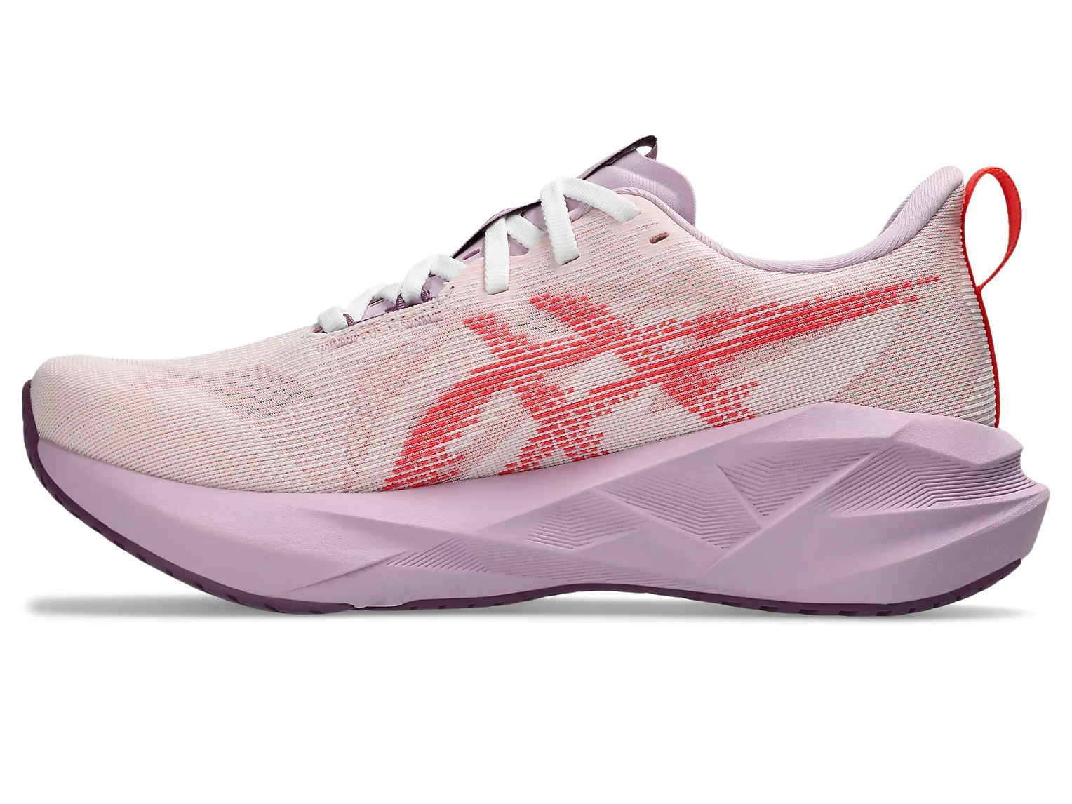 Asics Women's Novablast 5 White Coral Reef - Image 3