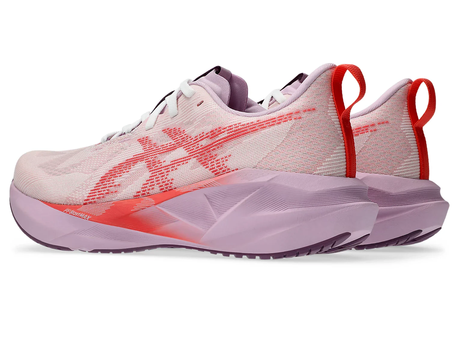 Asics Women's Novablast 5 White Coral Reef - Image 4