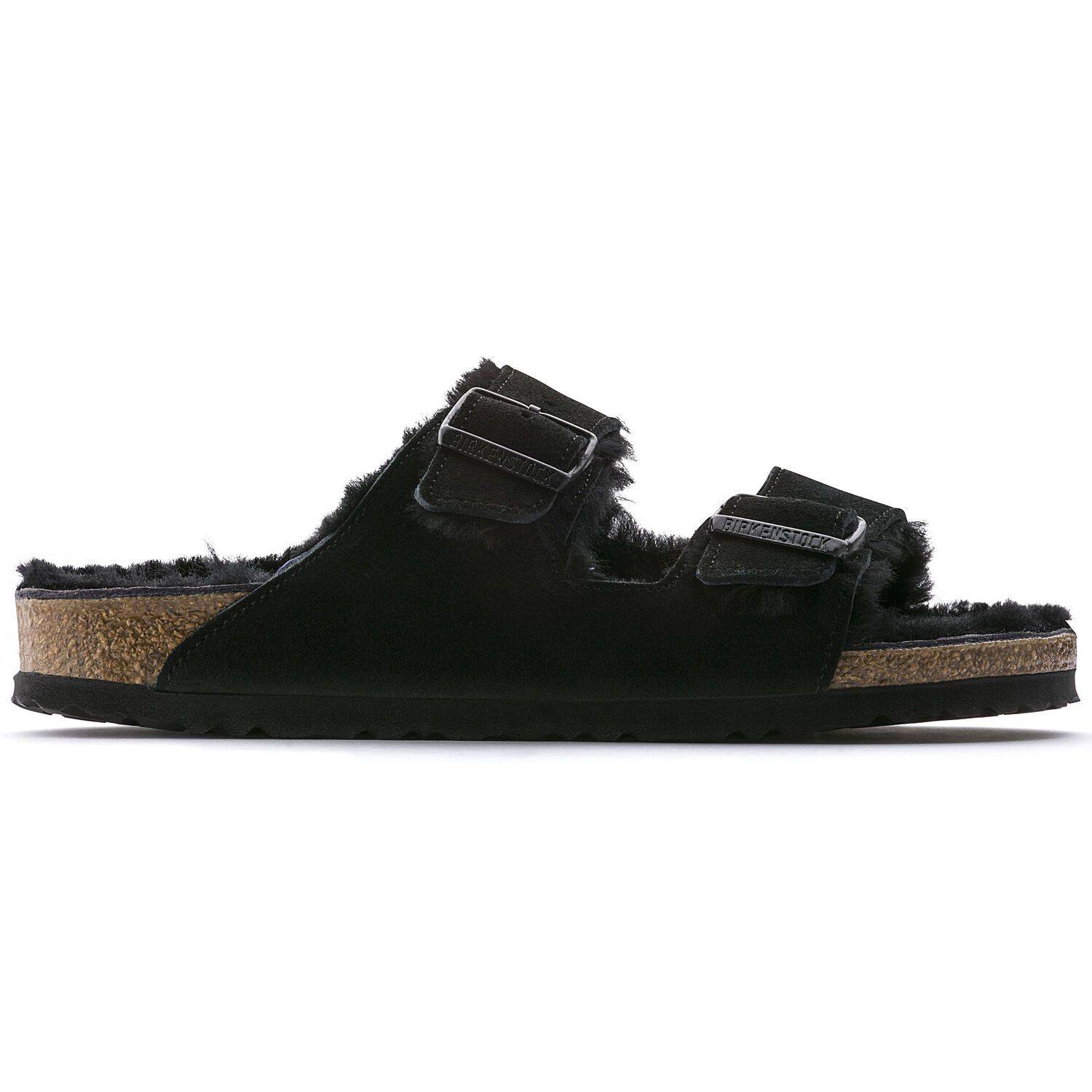 Birkenstock Arizona Fur Black Shearling 0752663 - Image 4