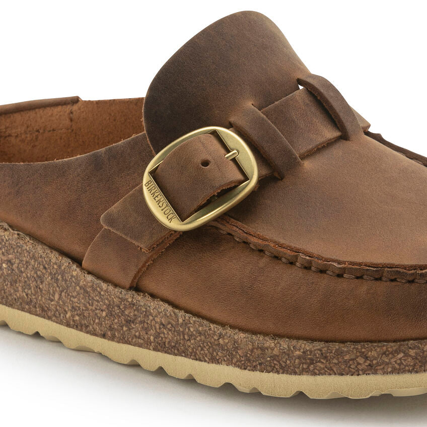 Birkenstock Buckley Oiled Leather Cognac - Image 5