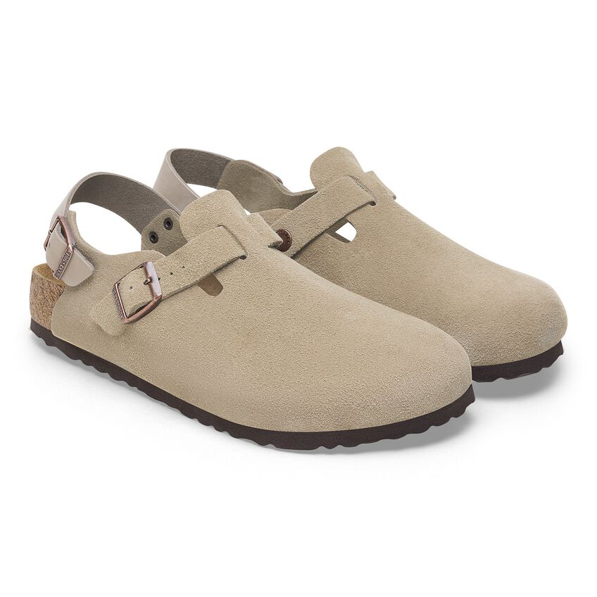 Birkenstock Tokio II Suede Taupe - Image 3