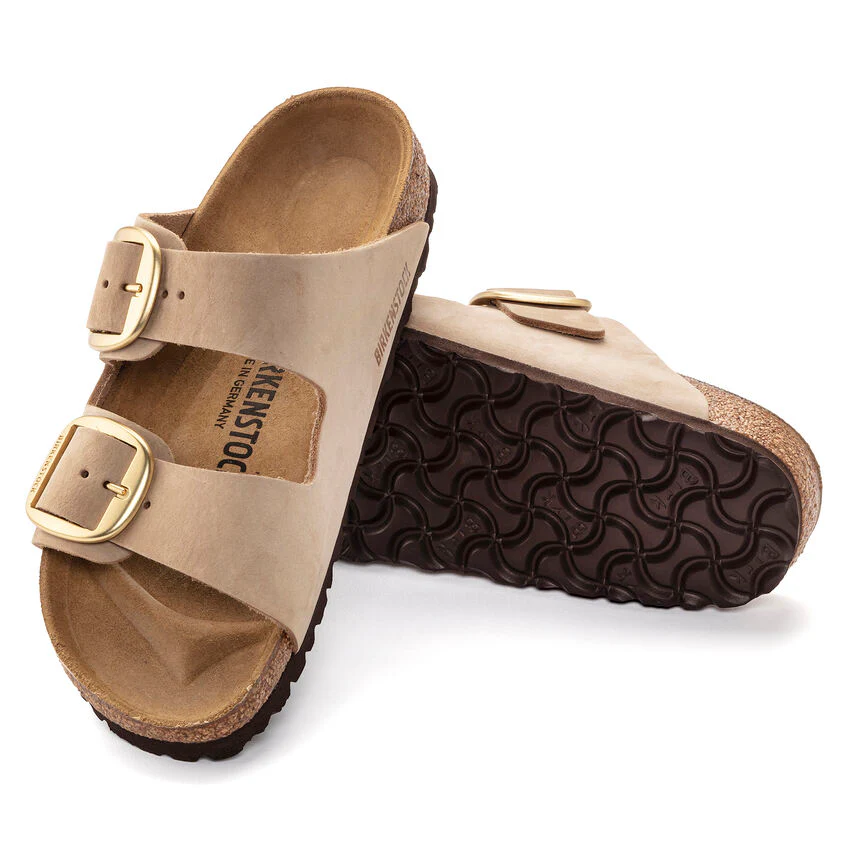 Birkenstock Women’s Arizona Big Buckle Sandcastle 1023957