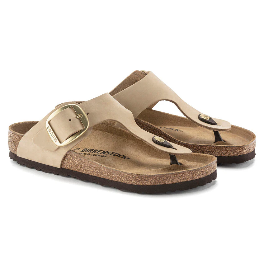 Birkenstock Women’s Gizeh Big Buckle Sandcastle - Image 4
