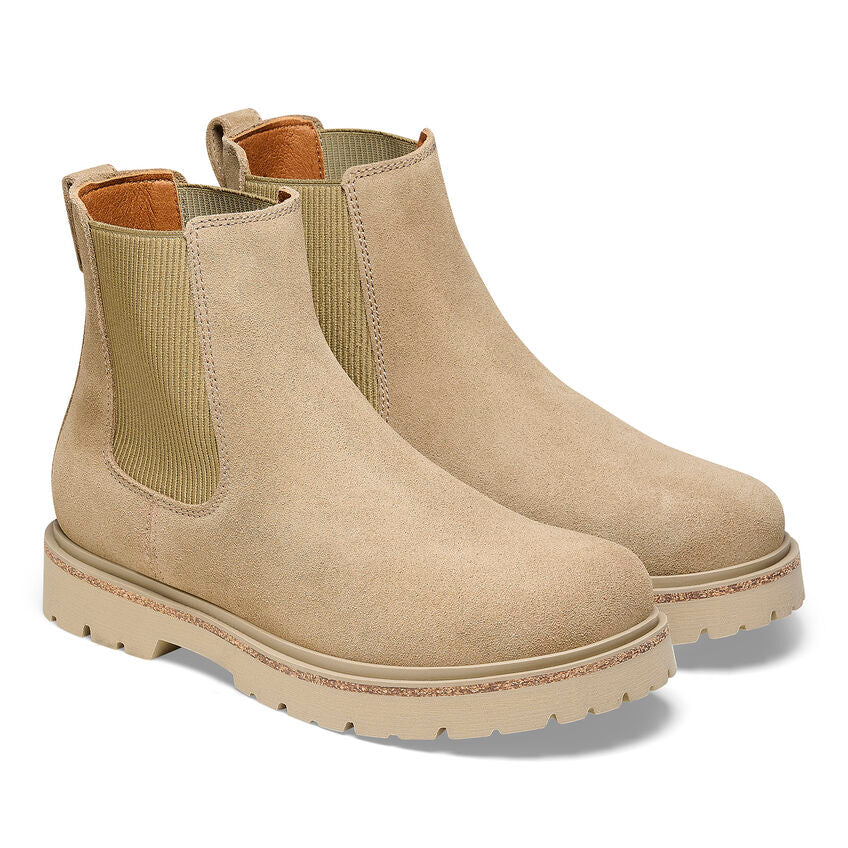 Birkenstock Women’s Highwood Slip On Taupe Suede Leather - Image 3