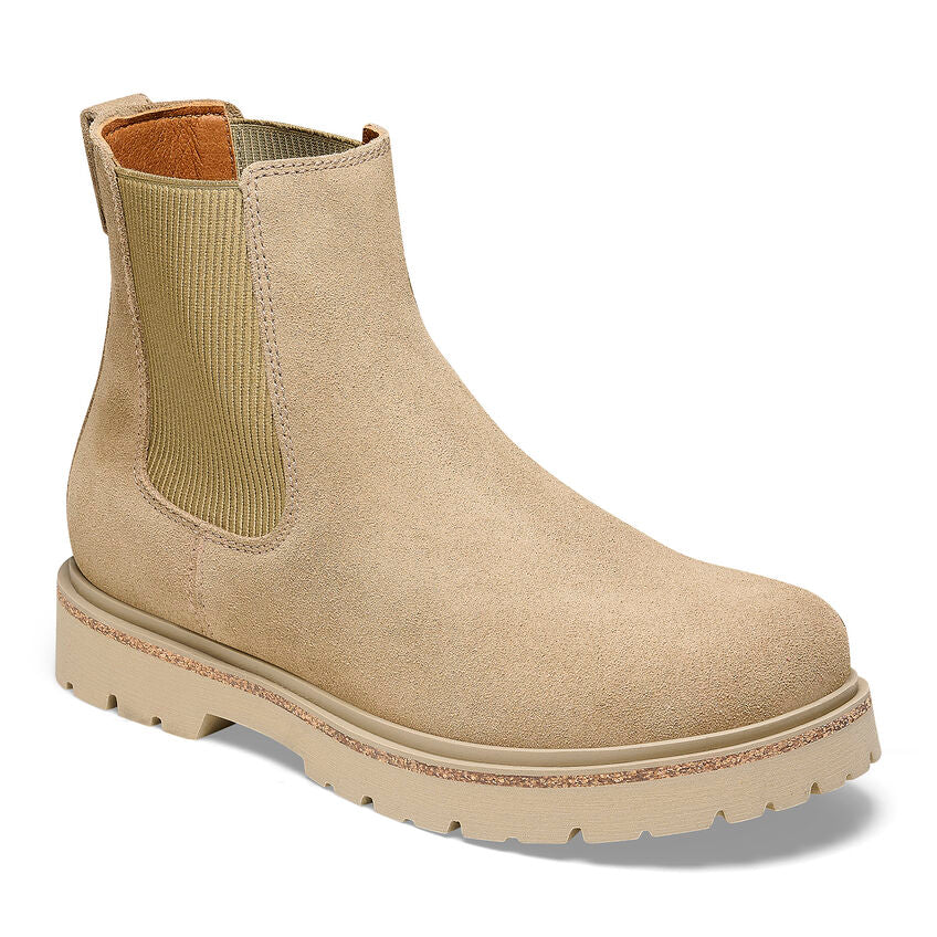 Birkenstock Women’s Highwood Slip On Taupe Suede Leather - Image 4