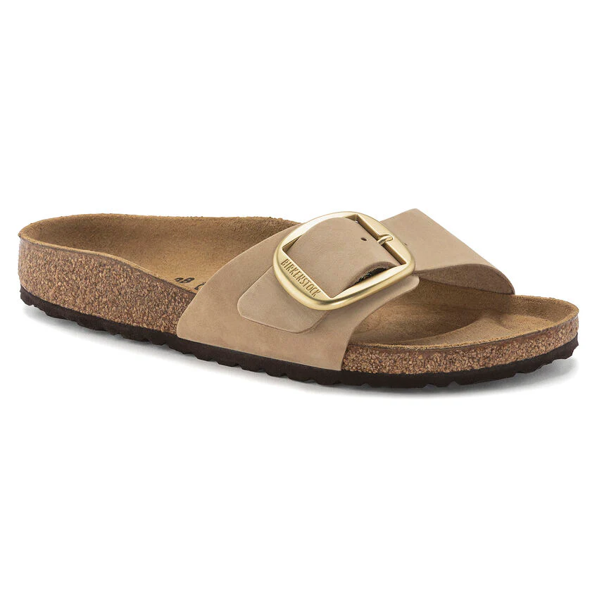Birkenstock Women’s Madrid Big Buckle Sandcastle 1024009 - Image 2