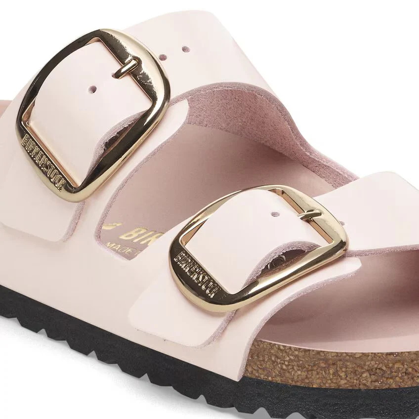Birkenstock Women's Arizona Big Buckle High Shine Light Rose - Image 6