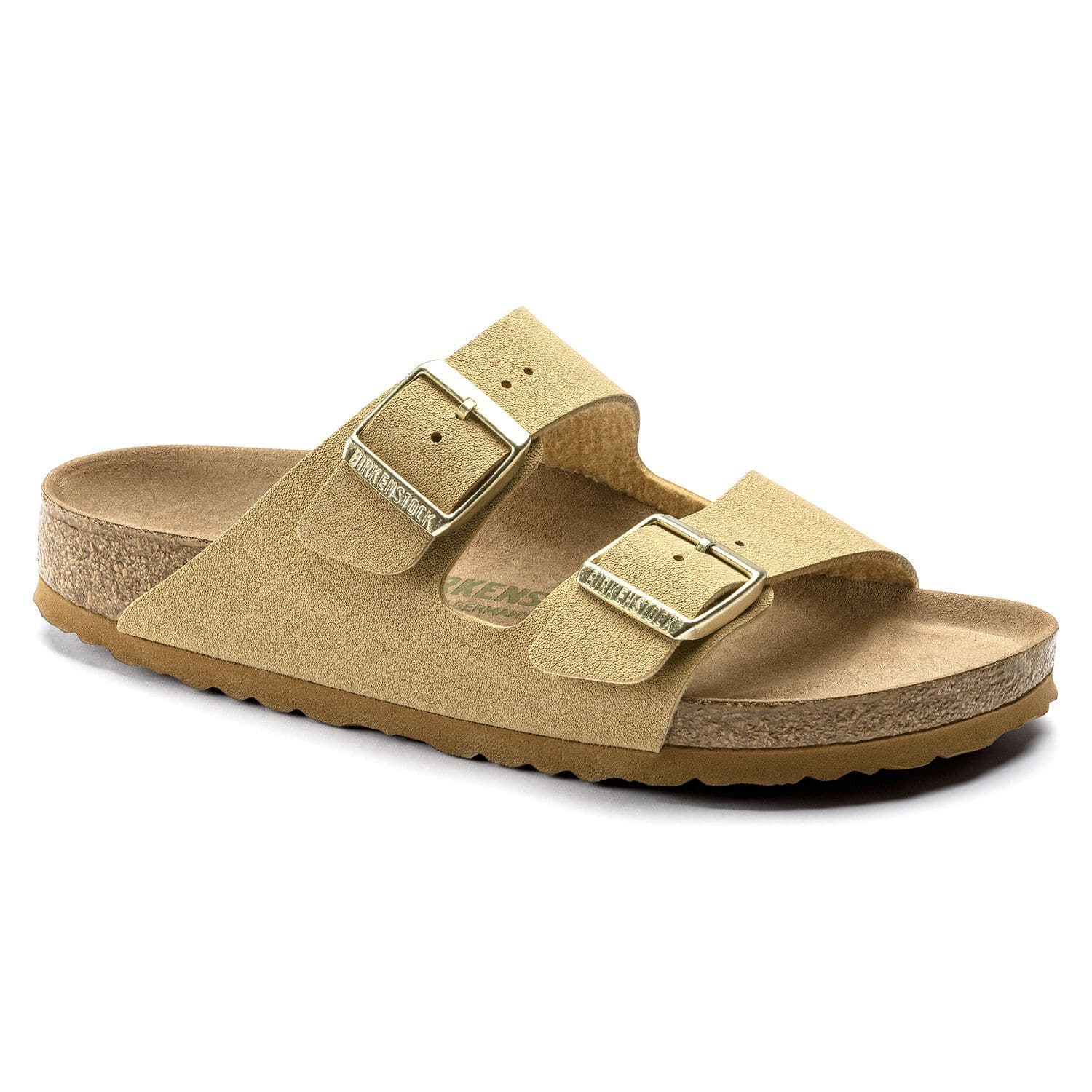 Birkenstock Women's Arizona Latte Cream Vegan - Image 3