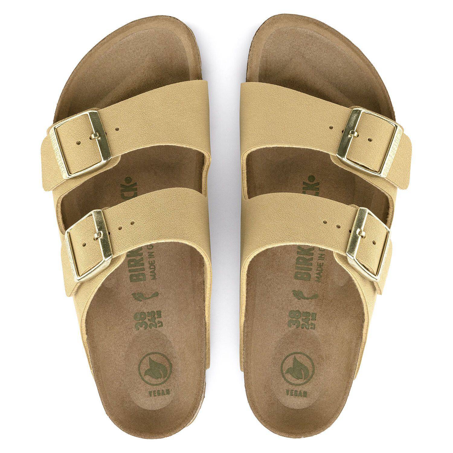 Birkenstock Women's Arizona Latte Cream Vegan - Image 4