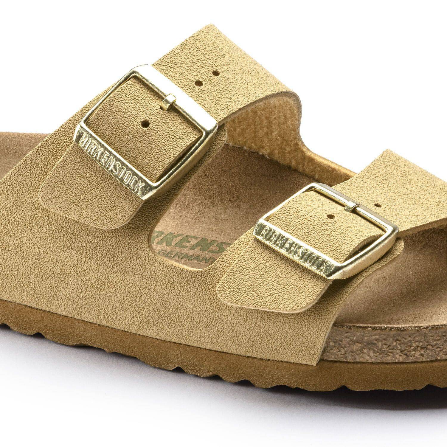 Birkenstock Women's Arizona Latte Cream Vegan - Image 6