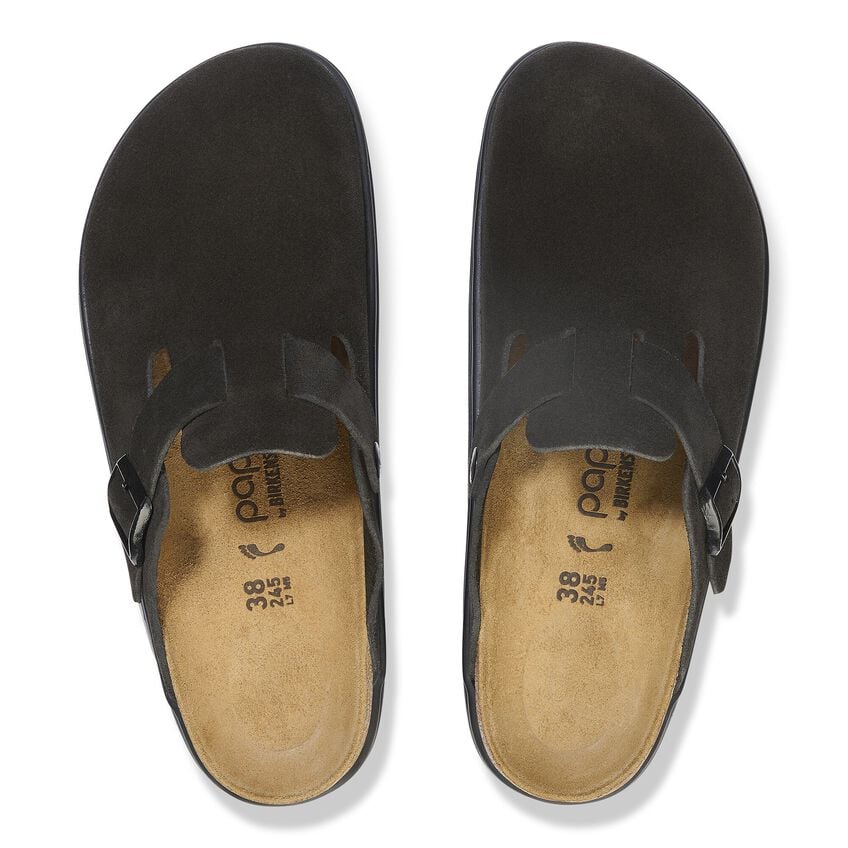 Birkenstock Women's Boston Pap Chunky Black Black 1028317 - Image 5