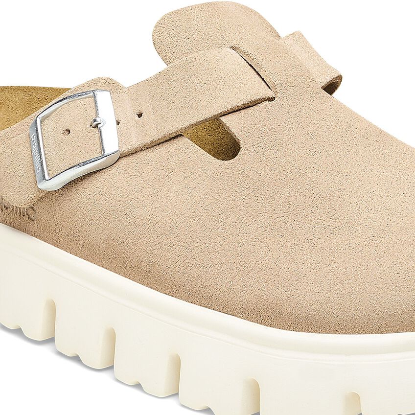 Birkenstock Women's Boston Pap Chunky Warm Sand 1026176 - Image 6