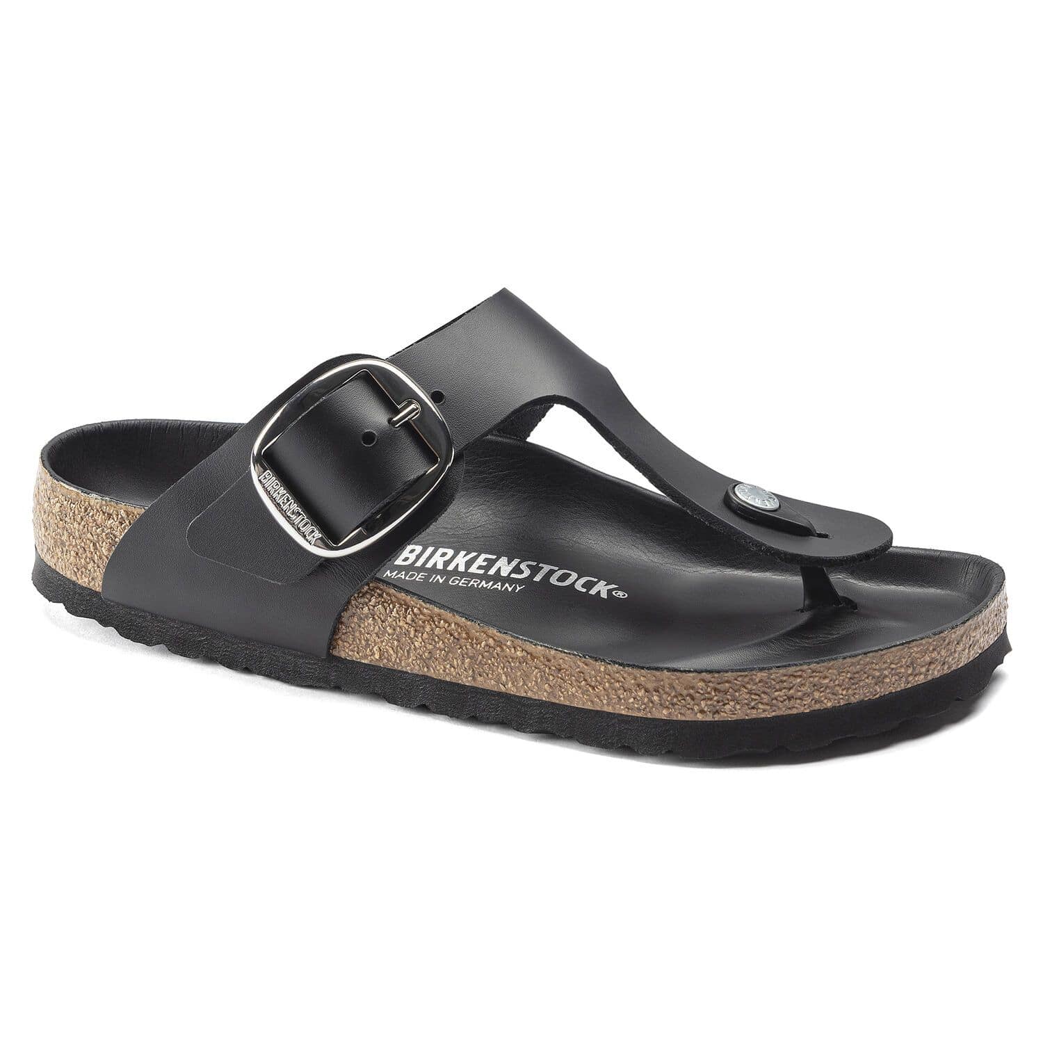 Birkenstock Women's Gizeh Big Buckle Black 1018753 - Image 2