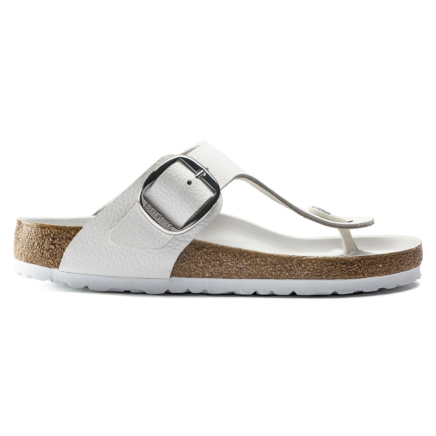 Birkenstock Women's Gizeh Big Buckle White 1018885 - Image 2