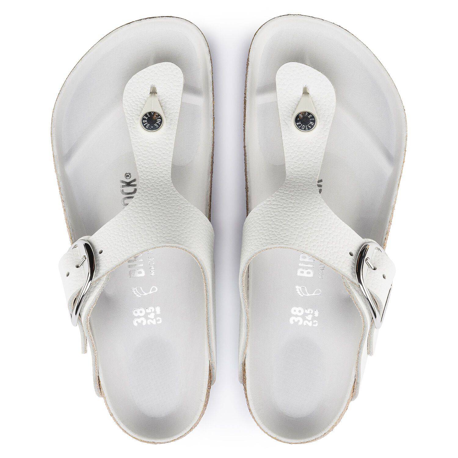 Birkenstock Women's Gizeh Big Buckle White 1018885 - Image 4