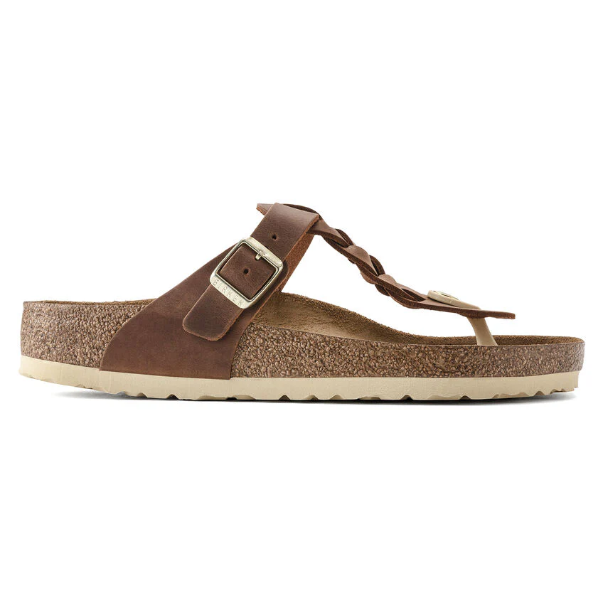 Birkenstock Women's Gizeh Braided Cognac - Image 2