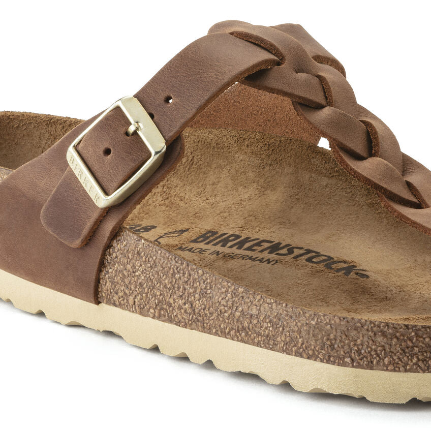 Birkenstock Women's Gizeh Braided Cognac - Image 3
