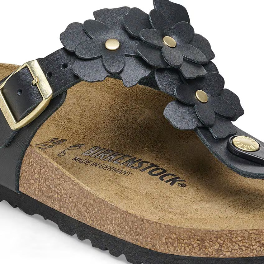 Birkenstock Women's Gizeh Flower Embellishment Black - Image 6