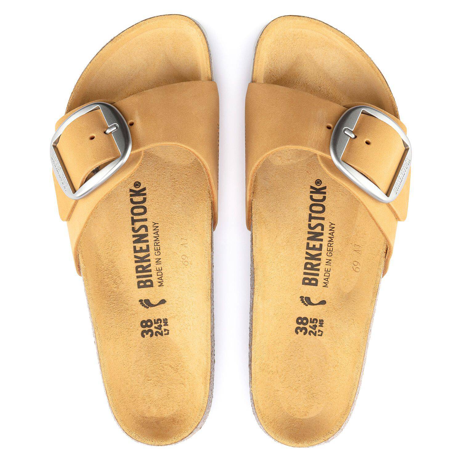 Birkenstock Women's Madrid Big Buckle Apricot - Image 3