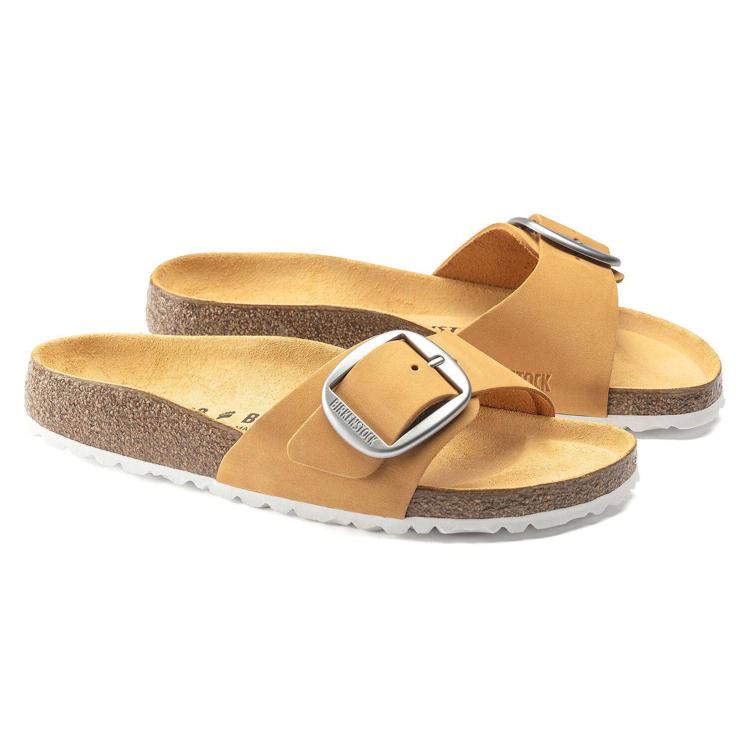 Birkenstock Women's Madrid Big Buckle Apricot - Image 4