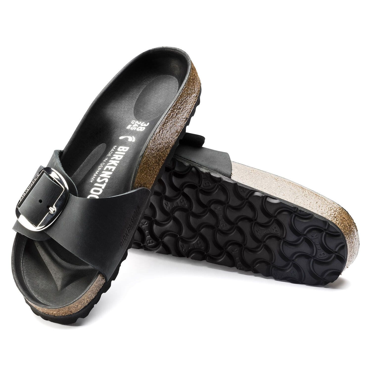 Birkenstock Women's Madrid Big Buckle Black 1006523