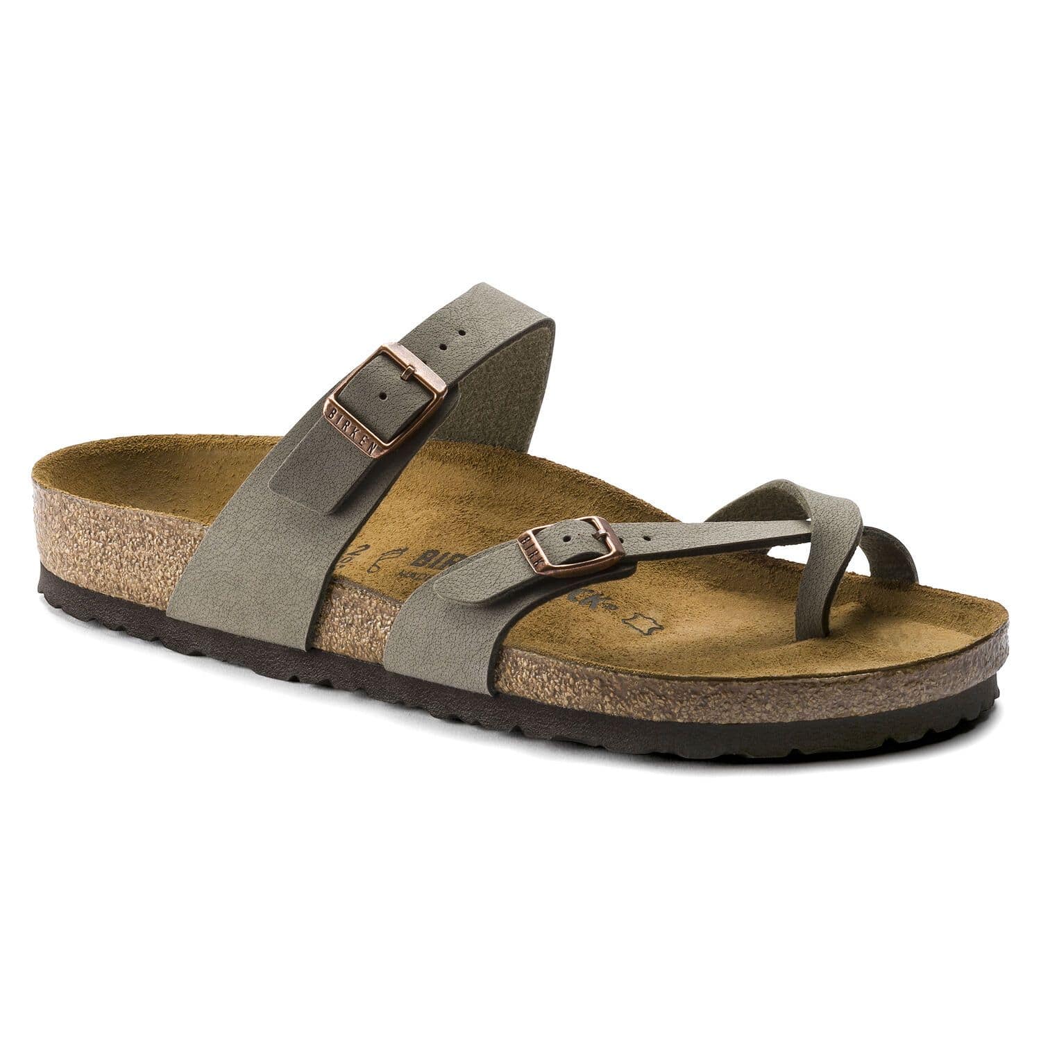 Birkenstock Women's Mayari Stone Birkibuc Sandal 0071071 - Image 4