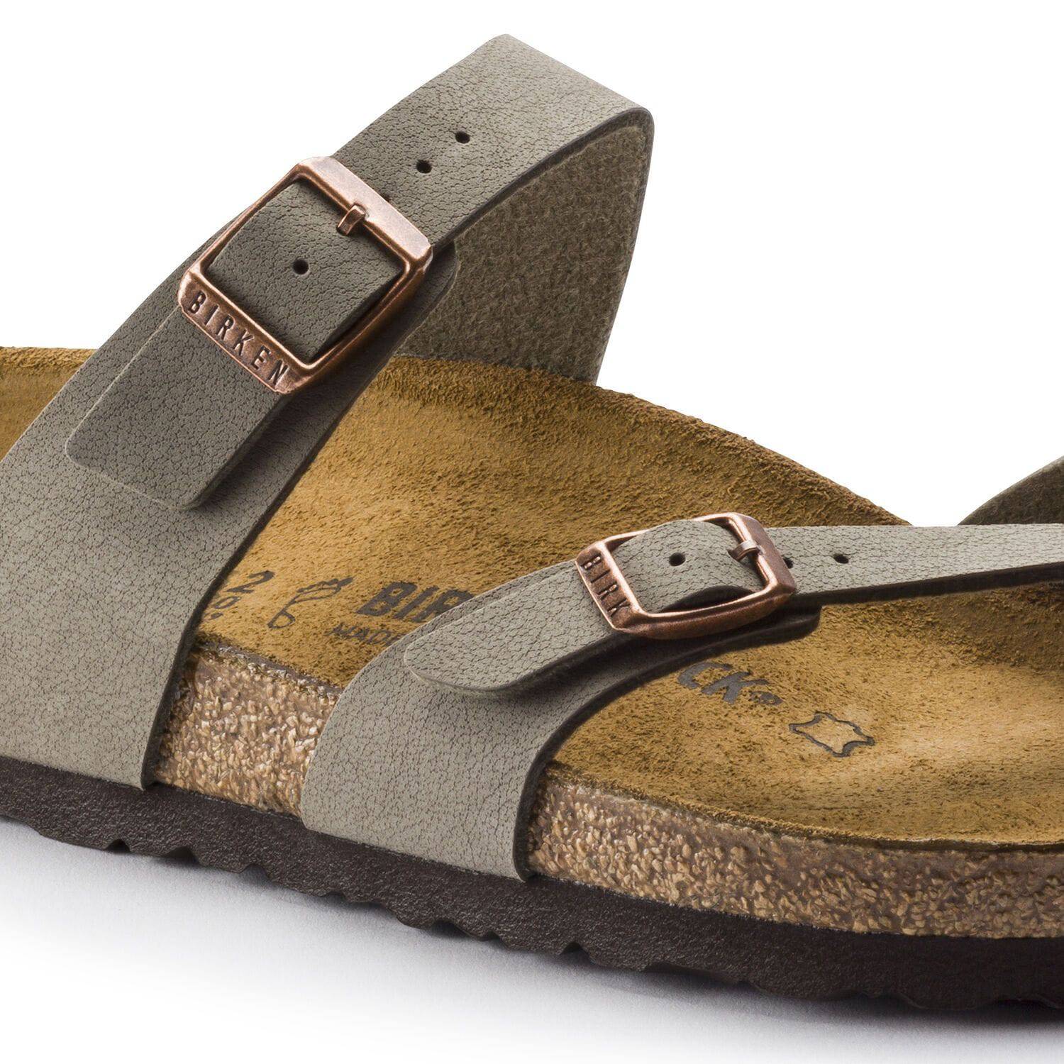 Birkenstock Women's Mayari Stone Birkibuc Sandal 0071071 - Image 5