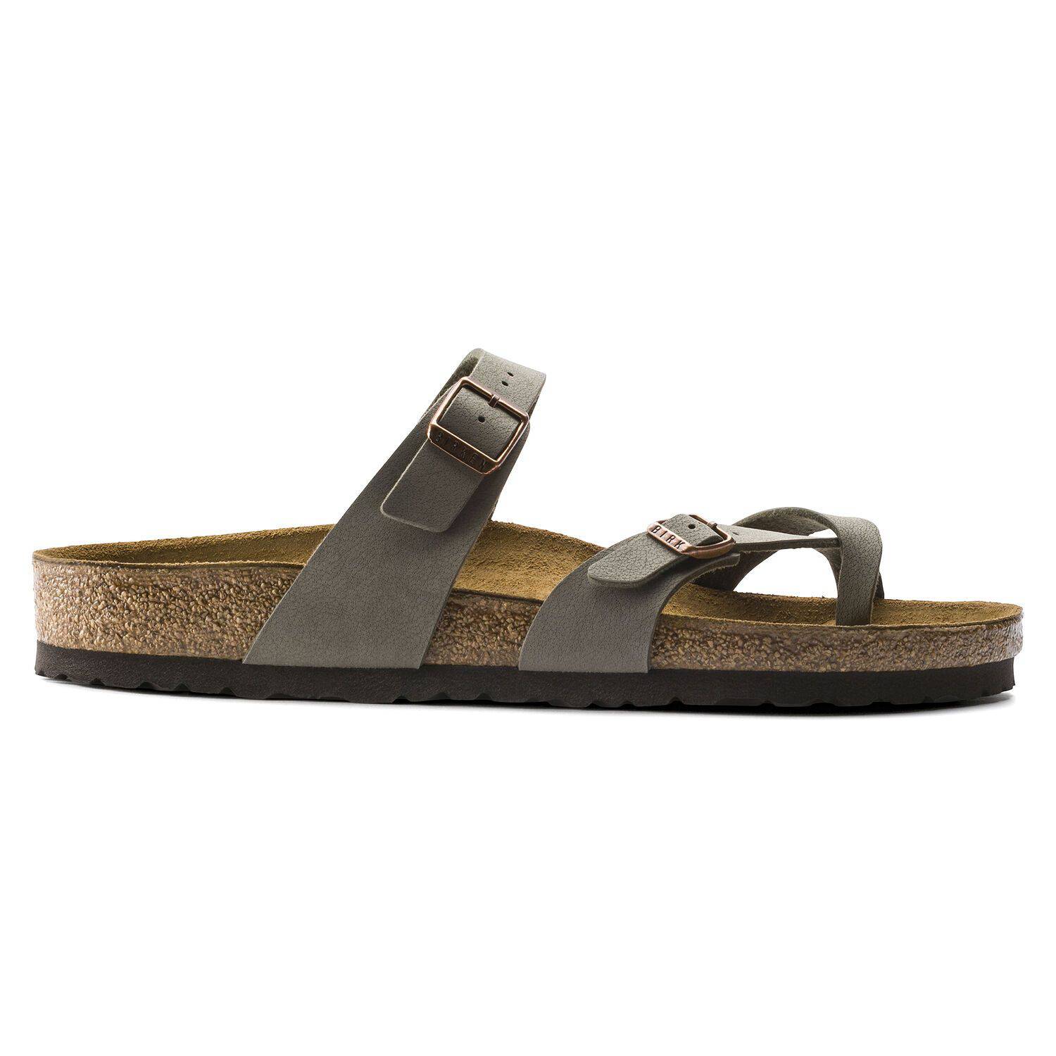 Birkenstock Women's Mayari Stone Birkibuc Sandal 0071071 - Image 6