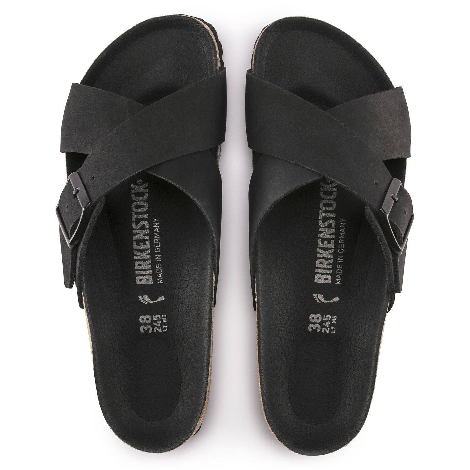 Birkenstock Women's Siena Black Nubuck - Image 2