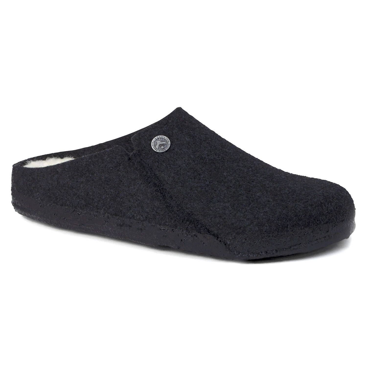 Birkenstock Women's Zermatt Slipper Anthracite Wool - Image 4