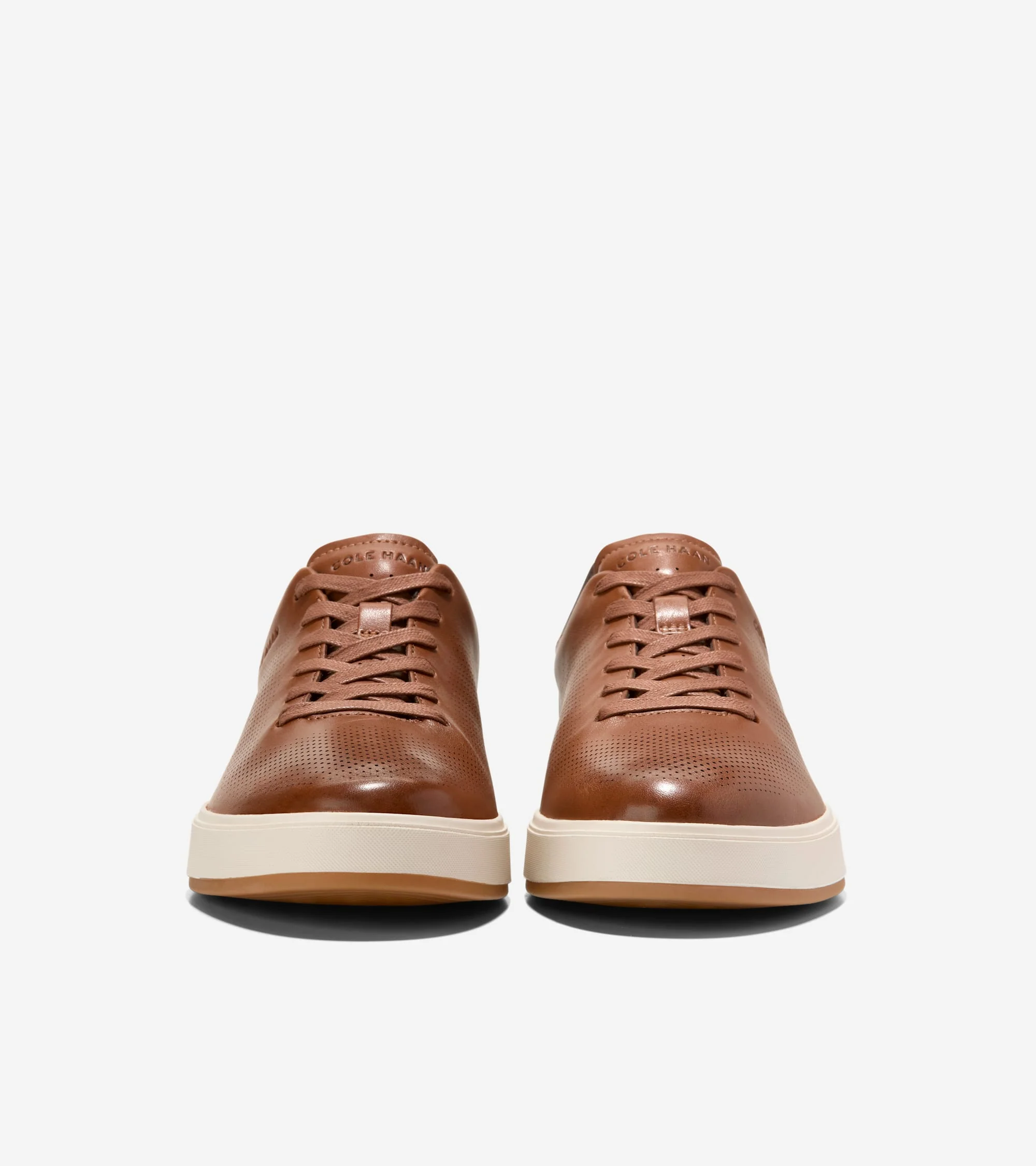 Cole Haan Men's GrandPro Anglelace Sneaker British Tan Chocolate Ivory C40833 - Image 3